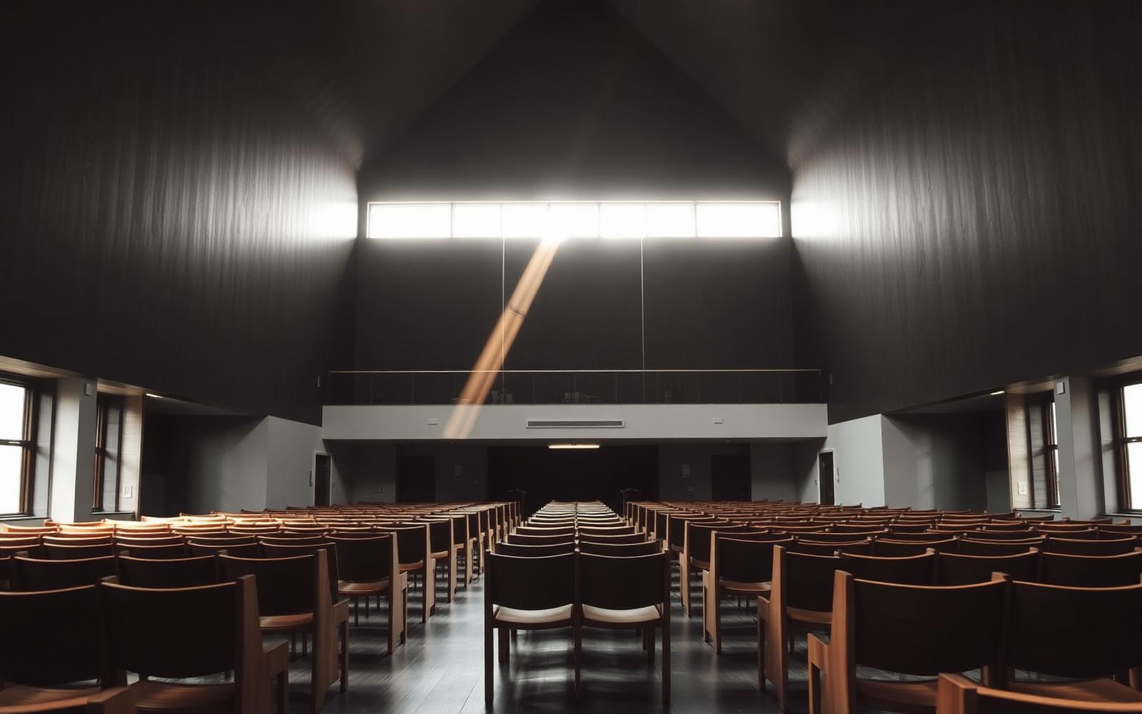 The Lion's Heart Ministries congregation gathered together